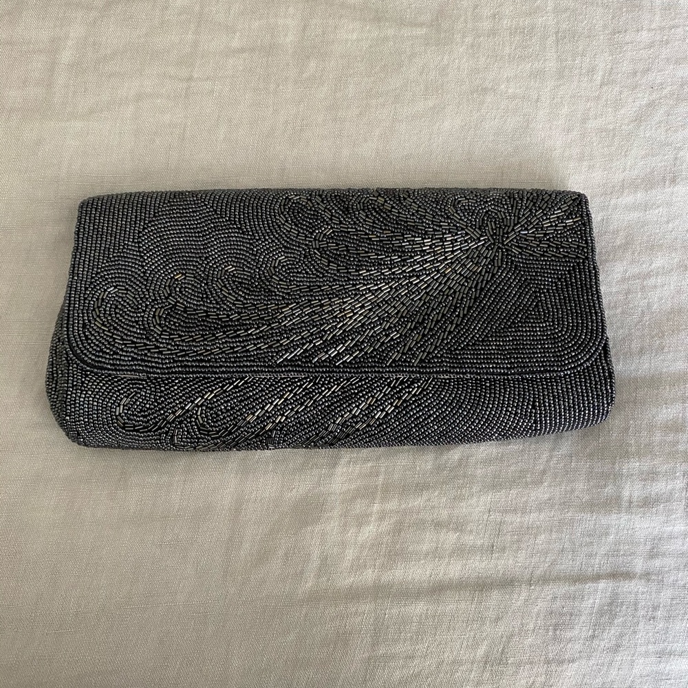 Vintage beaded clutch